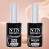 Zestaw do manicure hybrydowego NTN 10+5 lakiery + preparaty - 2