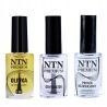 Zestaw do manicure hybrydowego NTN 10+5 lakiery + preparaty - 3