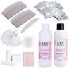 Zestaw do ściągania hybrydy NTN Aceton + Cleaner + folia + waciki + akcesoria - 1