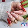 Zestaw hybrydowy 15x MaluLac + ozdoby do manicure manicure świąteczny - 8