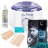 Zestaw ItalWax depilacja WOSK BARBER Podgrzewacz - 1