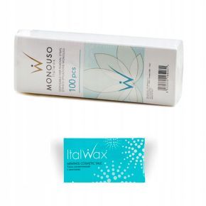 Zestaw ItalWax do depilacji podgrzewacz 40W Single Fo 4x rolka wosk aromatyczny lotion żel