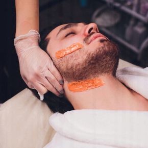 Zestaw ItalWax męska depilacja wosk Barber 500g