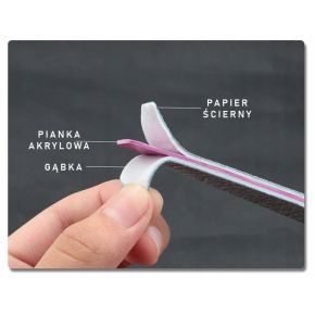 Zestaw pilników do manicure łódka półksiężyc gradacja 100/180 100 sztuk + 180/240 50 sztuk