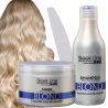 Zestaw Stapiz Blond szampon 1l + maska 1l + pilnik - 1