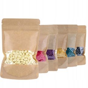 Zestaw uzupełniający do depilacji 4 x wosk w dropsach 100g