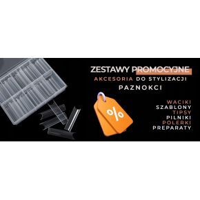 Zestaw uzupełniający do manicure pilniki + bloki polerskie + polerki + waciki +patyczki