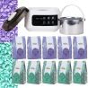 Zestaw XXL do depilacji 10 x wosk w dropsach + podgrzewacz AX-700 120W + akcesoria - 1