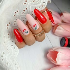 Boska Nails 386 Red Jacket kolorowy lakier hybrydowy 6ml