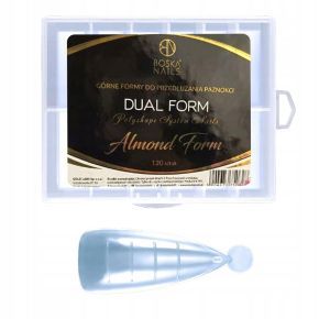 Boska Nails Dual Form Almond 120 sztuk - formy do przedłużania paznokci