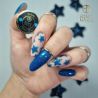 Boska Nails 441 Lagoon Rain kolekcja Glitter Rain - lakier hybrydowy do paznokci z drobinkami 6ml - 11