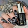 Boska Nails 439 Silver Rain kolekcja Glitter Rain - lakier hybrydowy do paznokci z drobinkami 6ml - 11