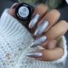 Boska Nails 439 Silver Rain kolekcja Glitter Rain - lakier hybrydowy do paznokci z drobinkami 6ml - 13