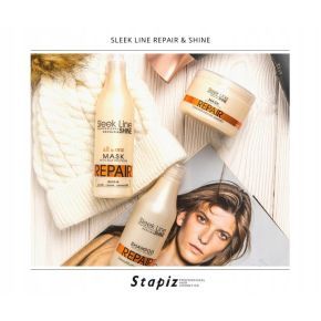 Zestaw Stapiz Repair szampon 1l + balsam 1l + pilnik