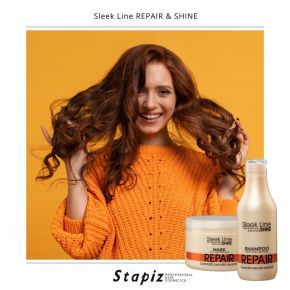 Zestaw Stapiz Repair szampon 1l + balsam 1l + pilnik