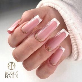 Boska Nails 445 Holy Gold kolekcja Special Time kolorowy lakier hybrydowy 6ml