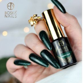 Boska Nails 446 Green Light kolekcja Special Time kolorowy lakier hybrydowy 6ml
