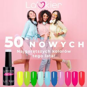 La'Kier Beauty to be 442/ML kolorowy lakier hybrydowy do paznokci 5g