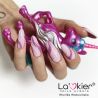 La'Kier Flash B015 - brokatowy lakier hybrydowy z efektem flash 5g - 5