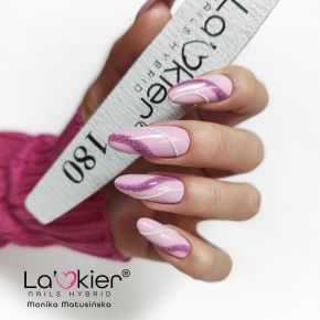 La'Kier Flash B015 - brokatowy lakier hybrydowy z efektem flash 5g