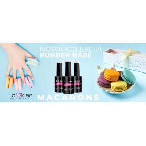 La'kier Rubber Base Macarons 15 - kolorowa baza kauczukowa 5g