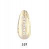 Makear S57 Gold Star 8ml kolekcja Stellar brokatowy lakier hybrydowy HemaFree - 3