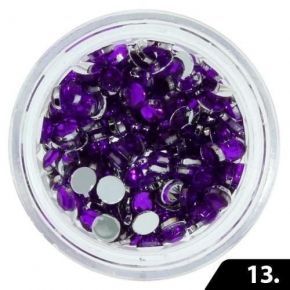 13. Cyrkonie imitacja szkła Violet 1.5mm 100szt