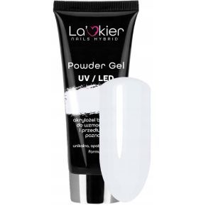 Zestawy budujące z akrylożelem La'kier Powder Gel Natural 30ml + akcesoria