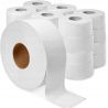 Papier toaletowy dwuwarstwowy Jumbo XXL rolka 100m do podajnika komplet 12 sztuk - 5