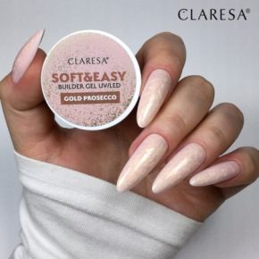 Claresa Soft&Easy Builder Gel Light Beige 45g żel budujący samopoziomujący do paznokci