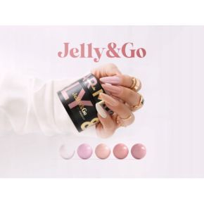 Makear Jelly&Go Cover Nude JG04 15ml - żel budujący do paznokci