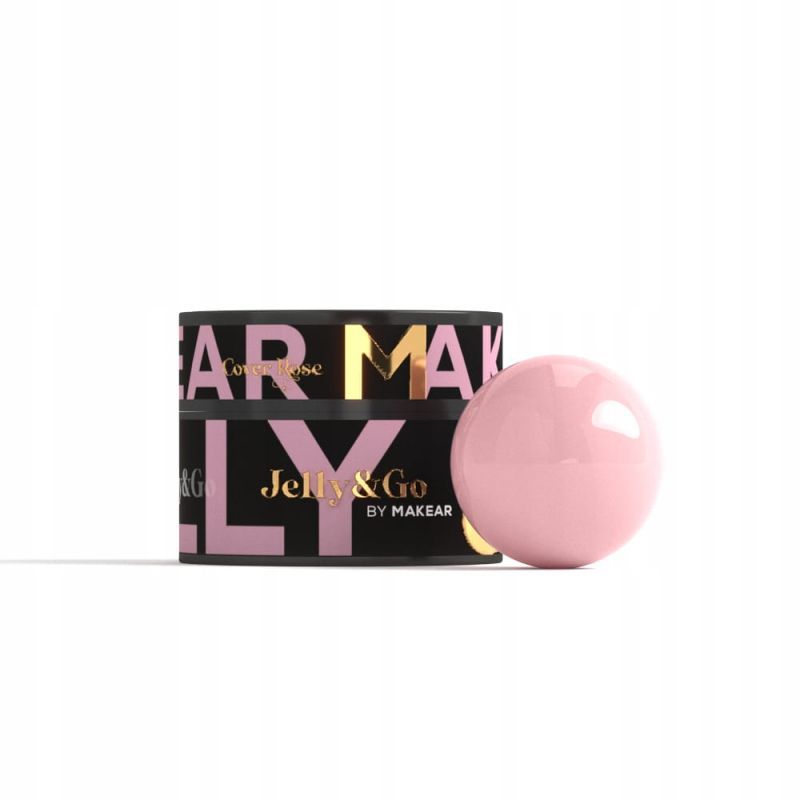 Makear Jelly&Go Cover Rose JG05 50ml - żel budujący do paznokci