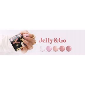 Makear Jelly&Go Light Pink JG02 50ml - żel budujący do paznokci