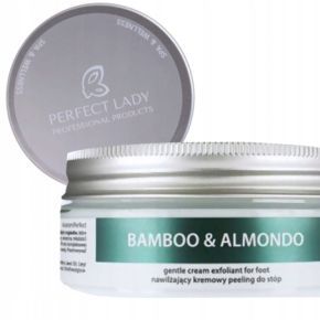 Perfect Lacy Bamboo & Almondo 200ml nawilżający kremowy peeling do stóp