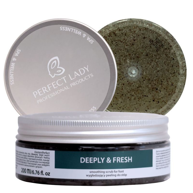 Perfect Lady Deeply & Fresh 200ml wygładzający peeling do stóp