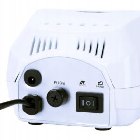 Profesjonalny zestaw urządzeń do stylizacji paznokci: lampa UV/LED + frezarka do manicure i pedicure