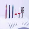 Profesjonalny zestaw urządzeń do stylizacji paznokci: lampa UV/LED + frezarka do manicure i pedicure - 5