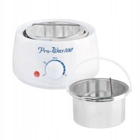 Zestaw do depilacji woskiem w dropsach - 5 x wosk ItalWax + podgrzewacz + preparaty + akcesoria