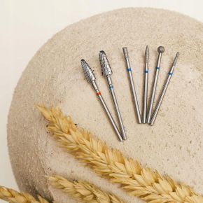 Staleks frez diamentowy stożek ścięty do skórek i paznokci FA70B025/8 2.5mm niebieski średni
