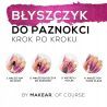 Makear NH01 srebrny błyszczyk do paznokci pyłek w kremie holo - 6