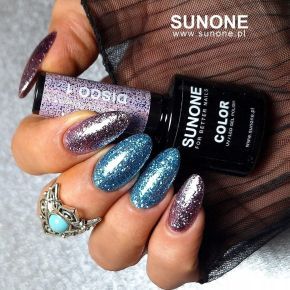 Sunone Disco 1 brokatowy lakier hybrydowy 5ml