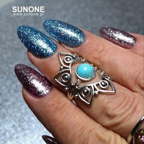 Sunone Disco 4 brokatowy lakier hybrydowy 5ml