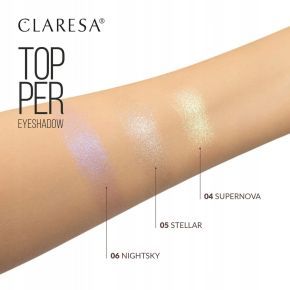 Claresa Topper EyeShadow 04 Supernova cień do powiek z mieniącymi drobinkami 3g