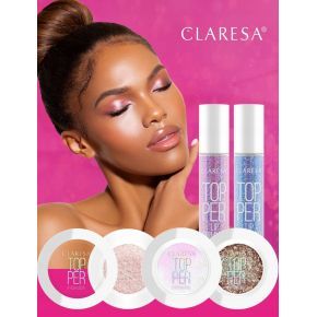 Claresa Topper EyeShadow 04 Supernova cień do powiek z mieniącymi drobinkami 3g