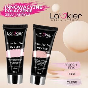 Akrylożel 30ml La'Kier poly hybryda powder gel