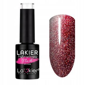 La'kier lakier hybrydowy Thermal Twist 1 - termiczny z efektem flash 5g