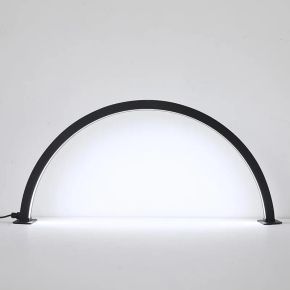 Lampa bezcieniowa kosmetyczna LED łuk HQ-75X 35W biurkowa czarna rozmiar L