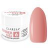 Claresa Rubber Gel 6 budujący żel do przedłużania paznokci średni ciepły róż z domieszką beżu 12g - 2