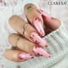 Claresa Rubber Gel 6 budujący żel do przedłużania paznokci średni ciepły róż z domieszką beżu 12g - 7