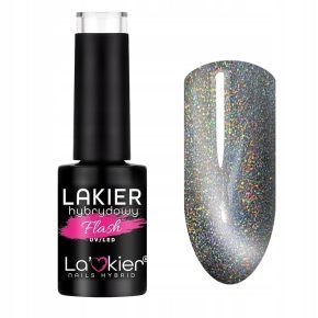 La'Kier Flash Aurora Blaze 3 w 1 efekt: holo, flash, cat eye - lakier hybrydowy 5g